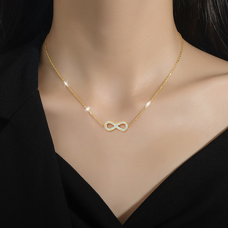 Bowknot Gold Necklace