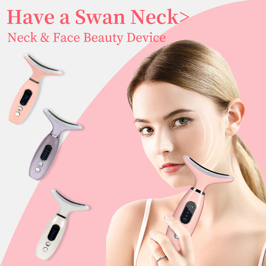 Neck Beauty Instrument Light V Face Massager