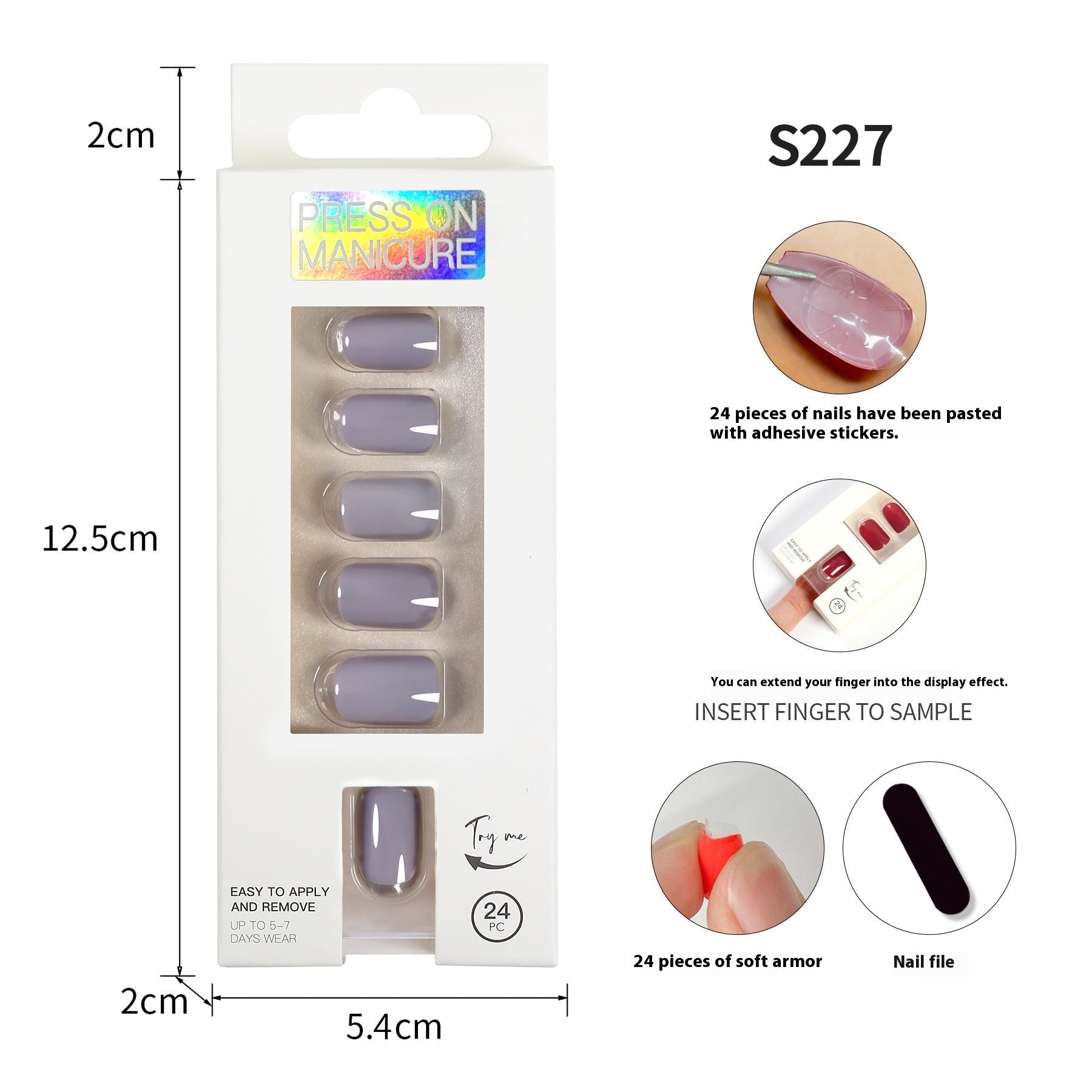 Acrylic Nail Set